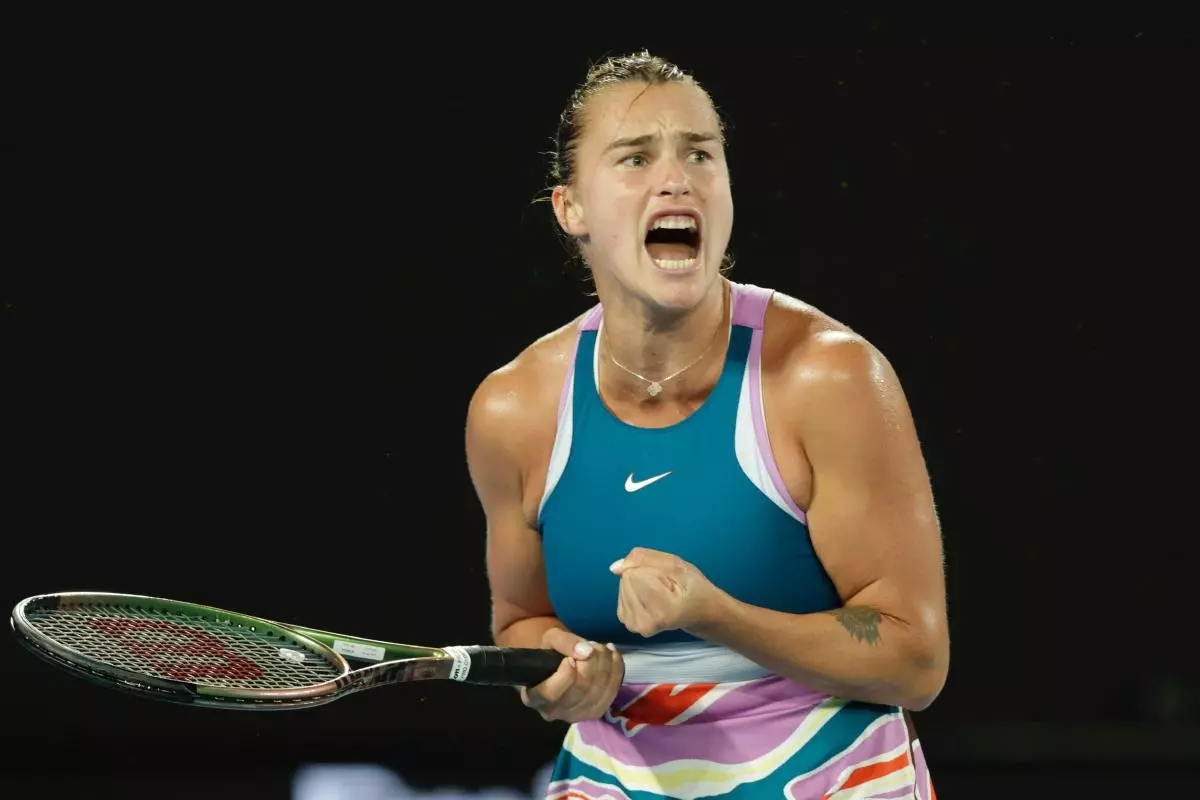 Aryna Sabalenka at Australian Open 28 Jan 2023