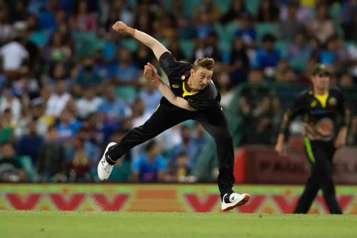 Australia all-rounder Daniel Sams in T20i