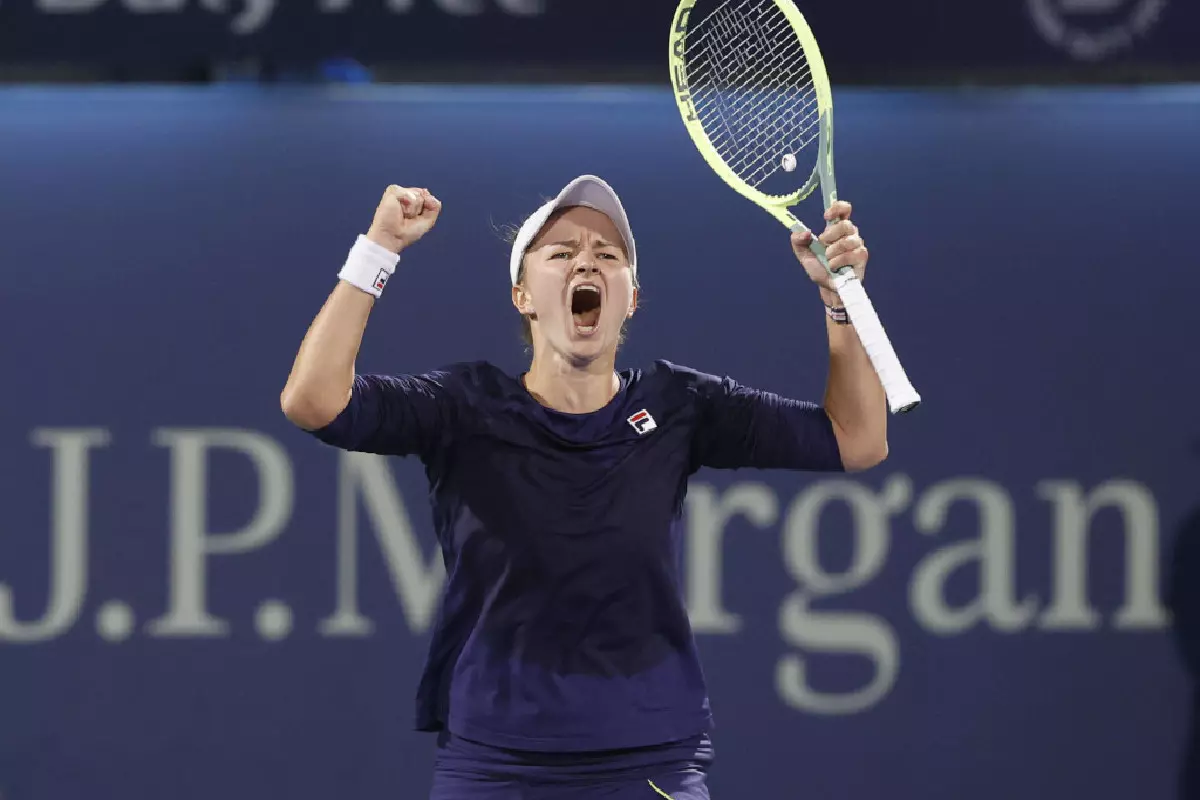 Barbora Krejcikova wins Dubai title - Feb 2023