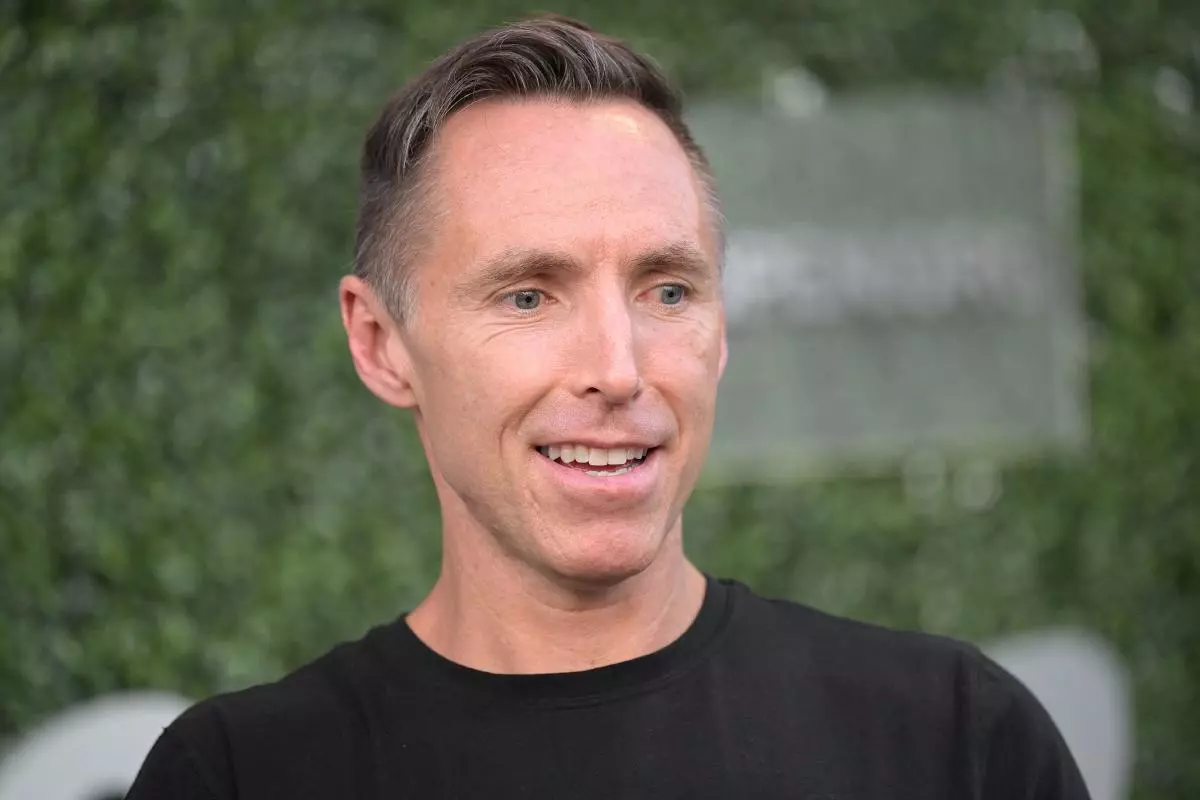 Basketball player Steve Nash
