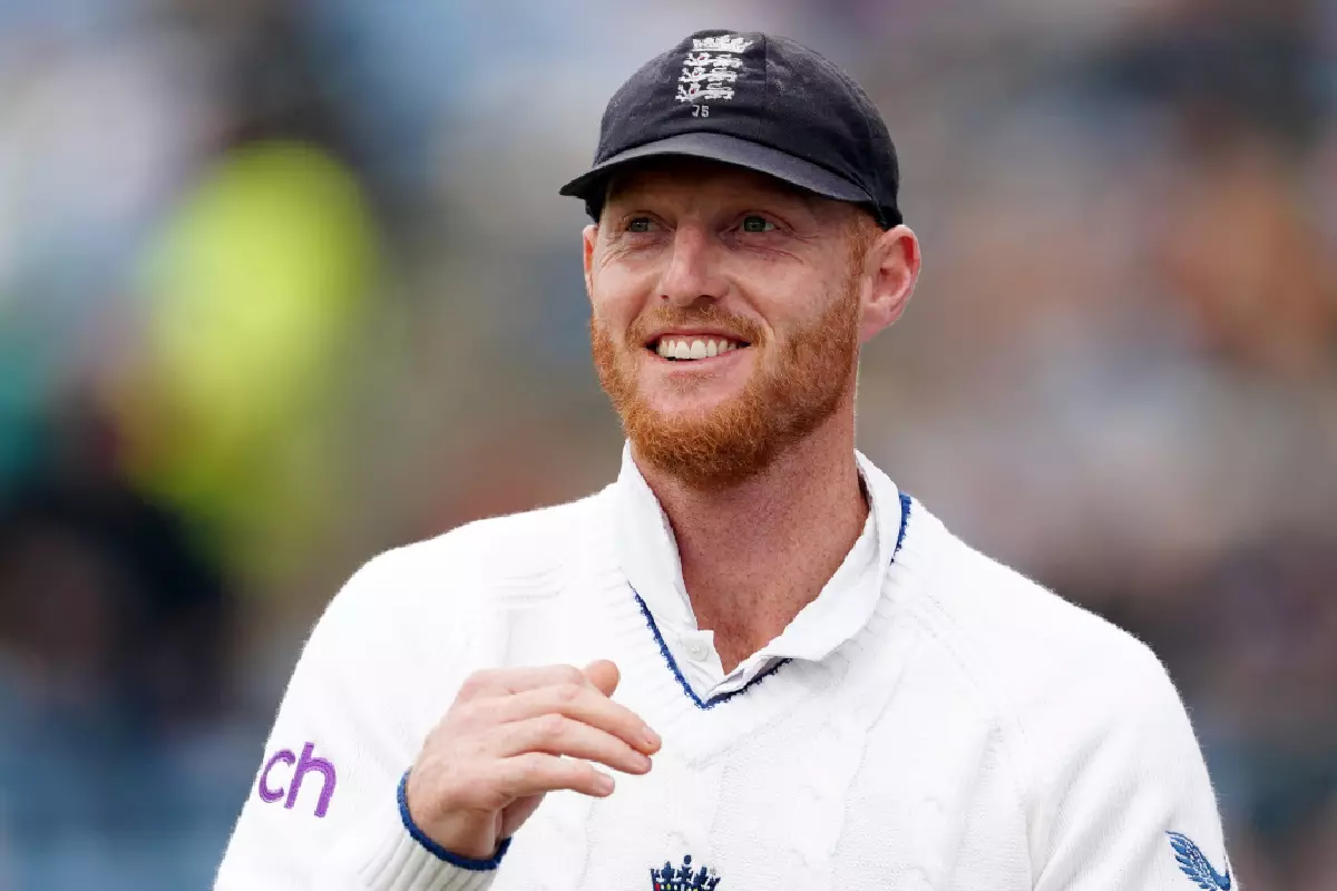 Ben Stokes third Ashes test day four July 2023