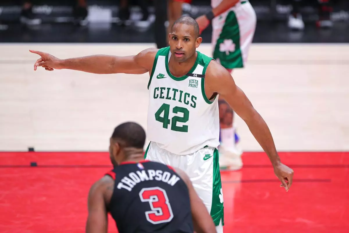 Boston Celtics in NBA action