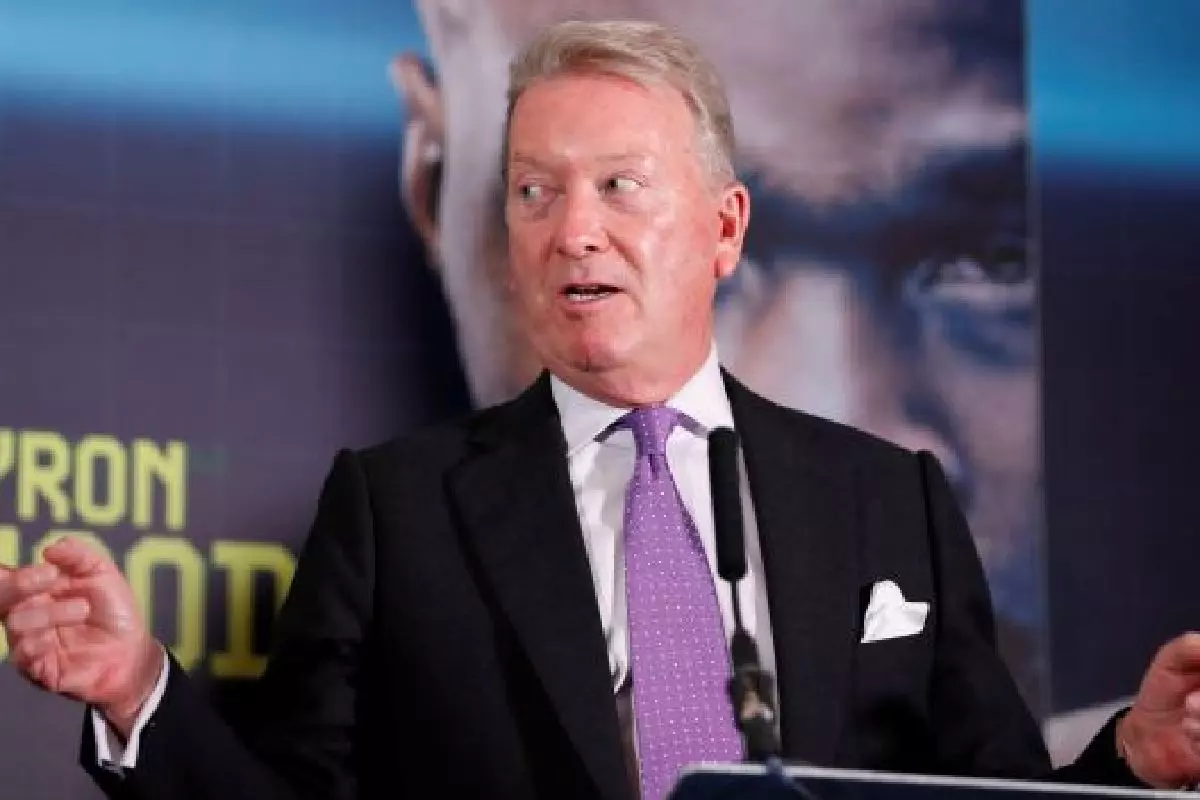 Boxing promoter Frank Warren