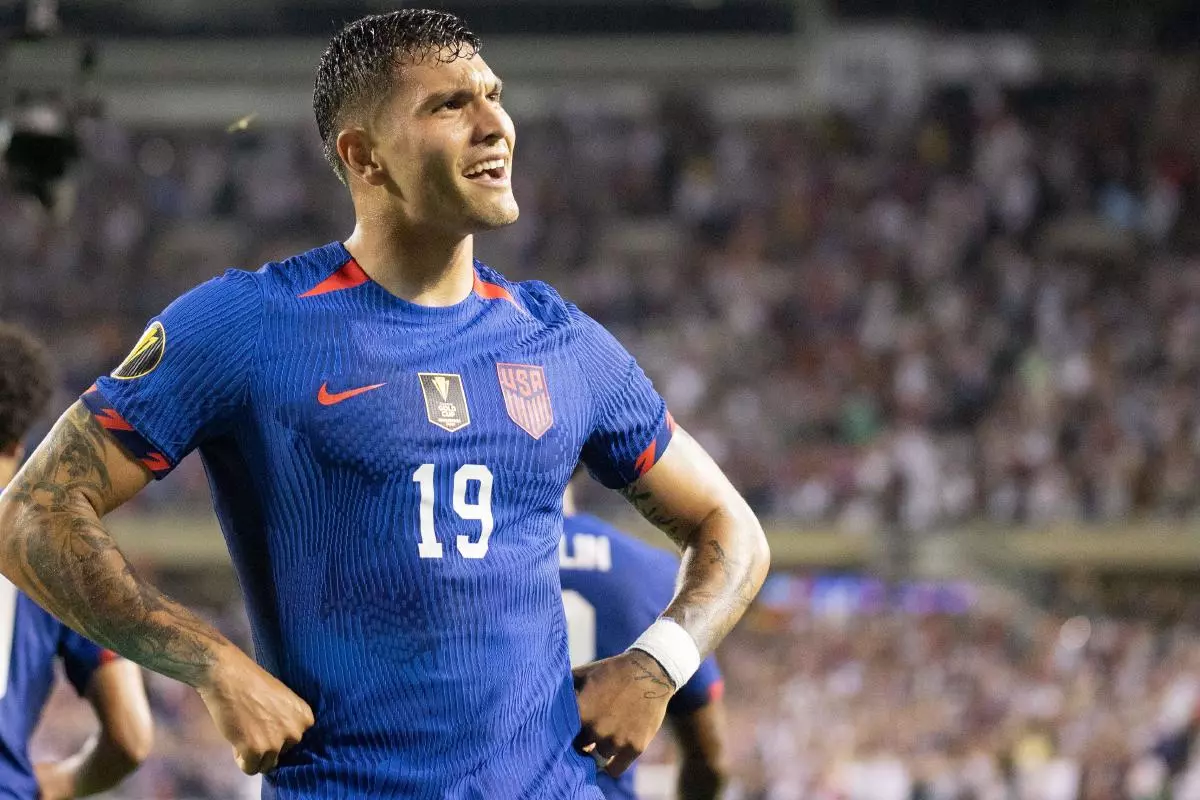 USA's Brandon Vazquez