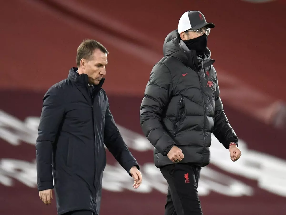 Brendan Rodgers Jurgen Klopp Nov20