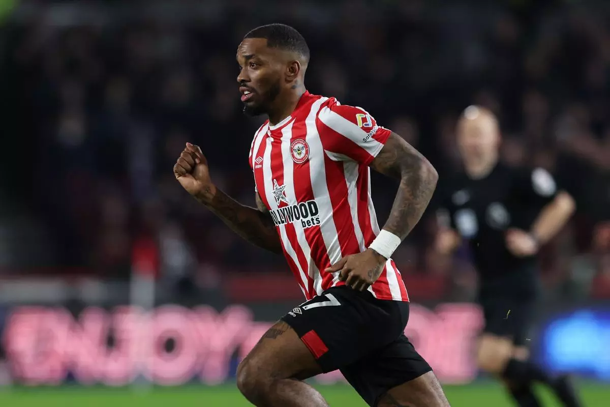 Brentford star Ivan Toney 6 Mar 2023
