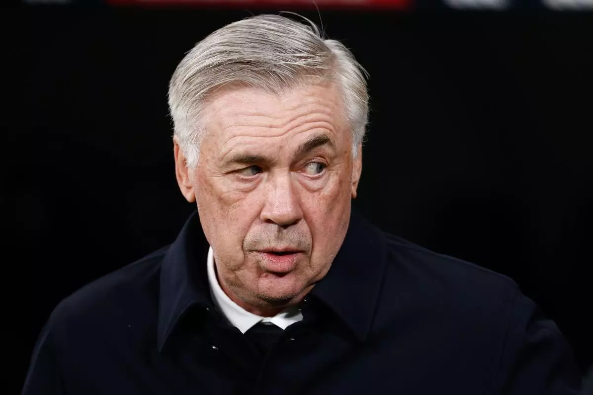 Carlo Ancelotti of Real Madrid 29 Jan 2023