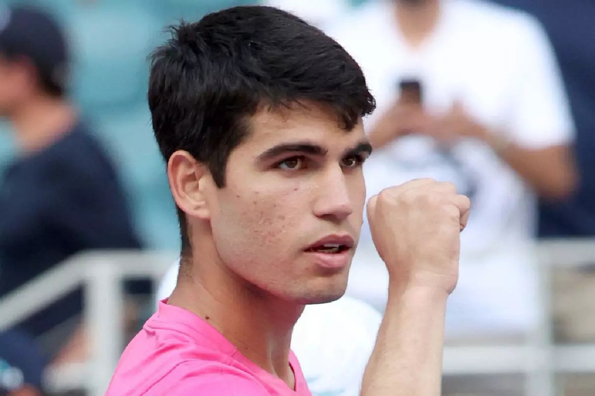 Carlos Alcaraz at the Miami Open - Mar 2023
