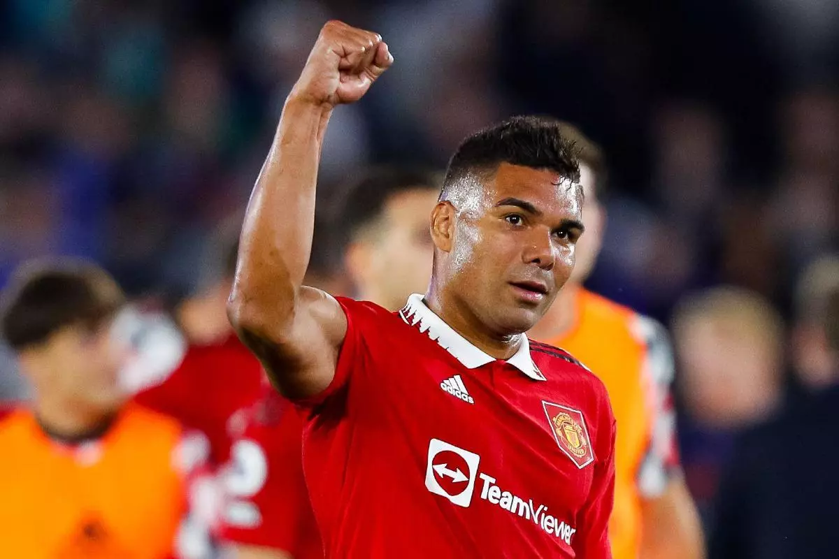 Manchester United's Casemiro