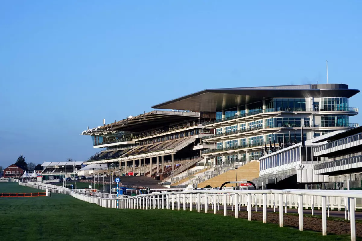 Cheltenham racecourse before the 2020 Festival