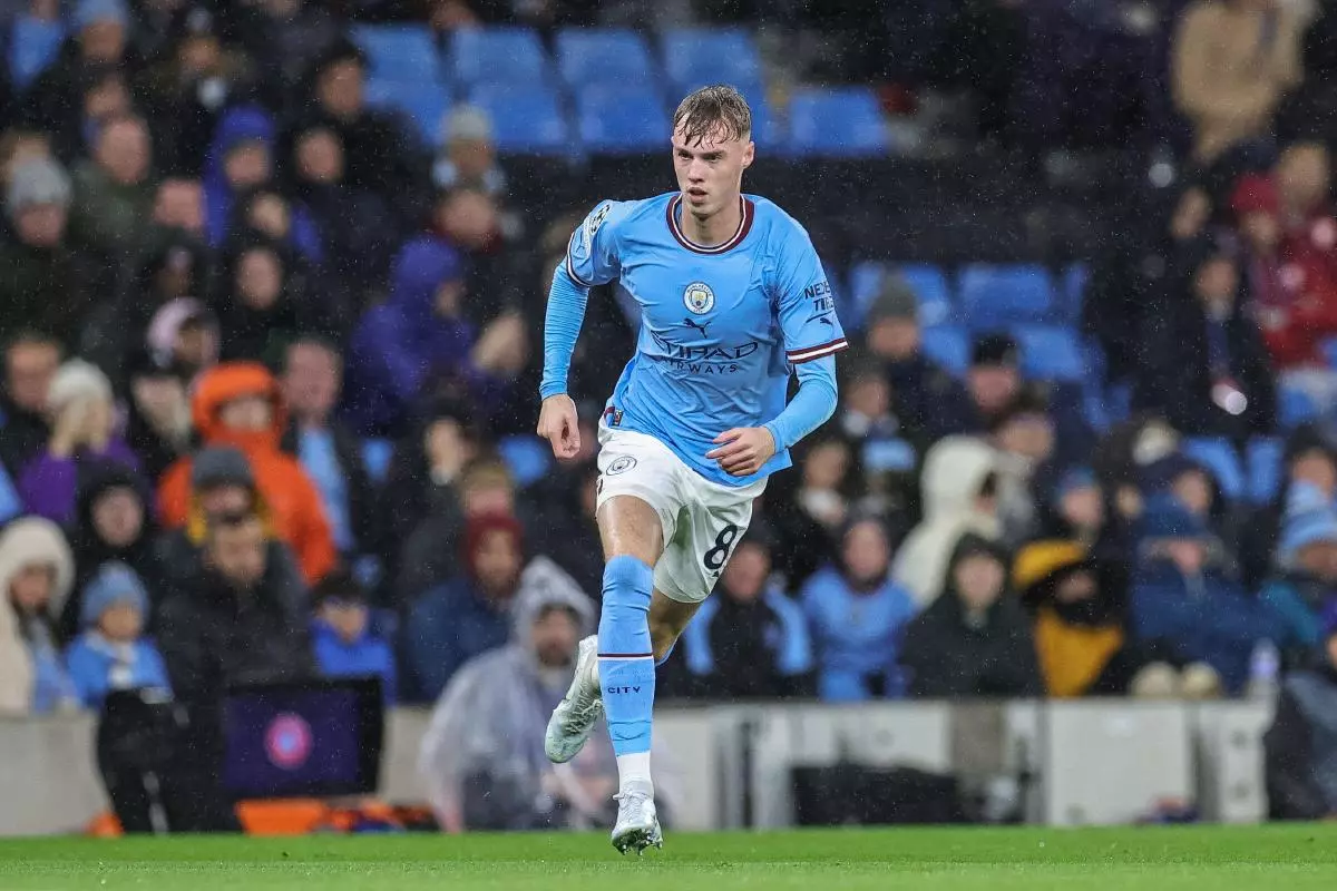 Manchester City's Cole Palmer
