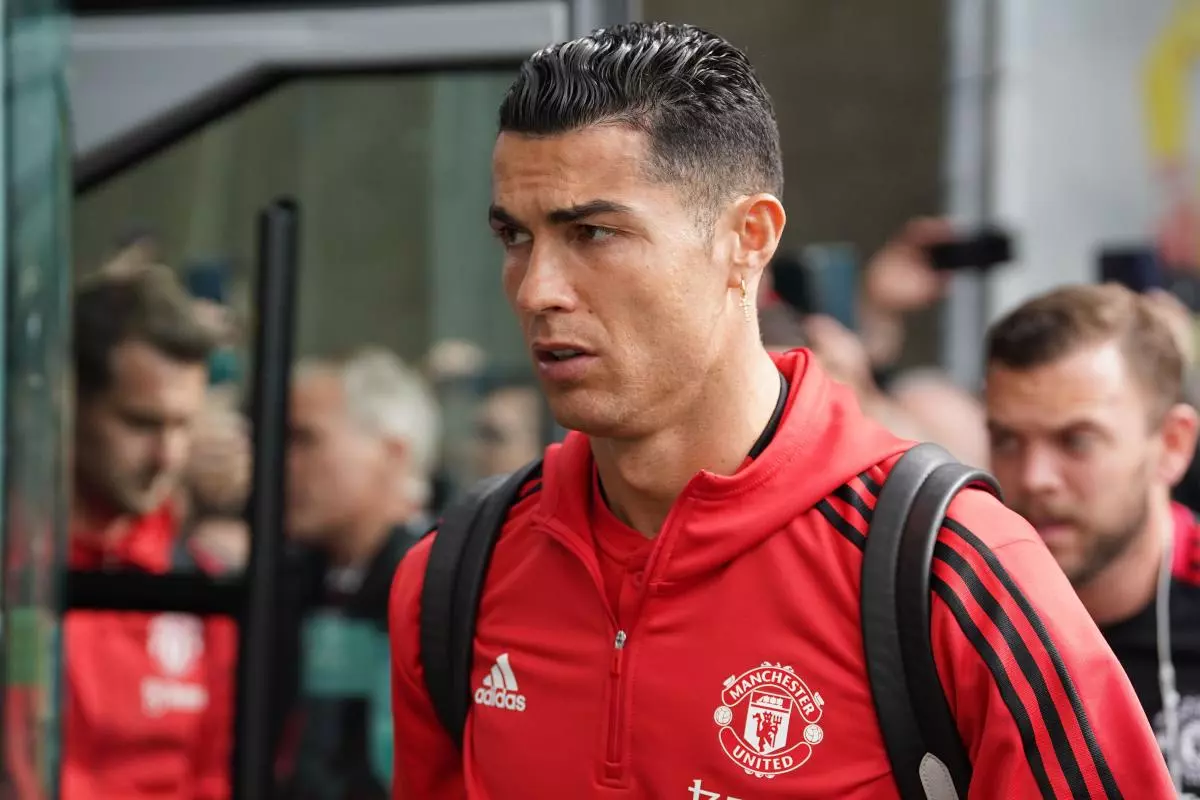 Manchester United's Cristiano Ronaldo