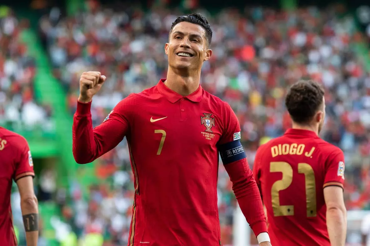 Cristiano Ronaldo of Portugal