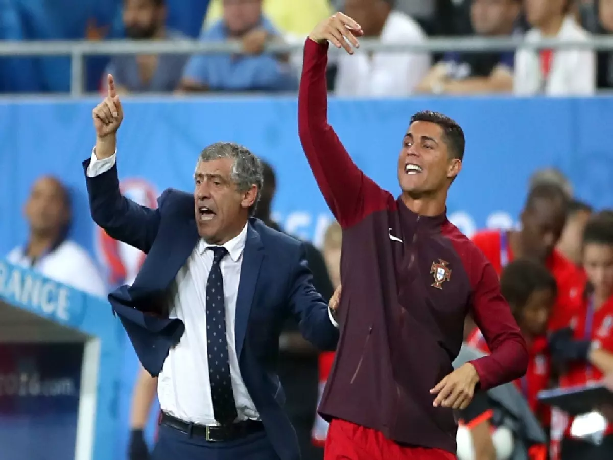 Cristiano Ronaldo coaching Portugal 2016