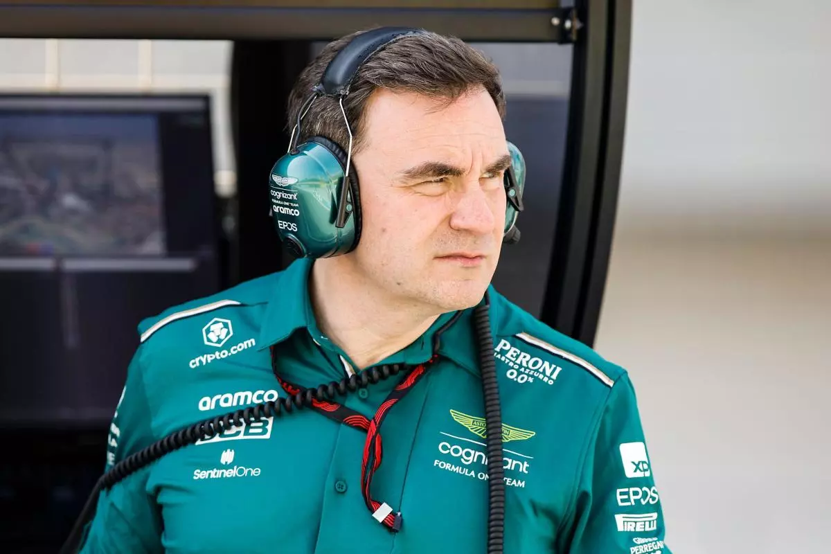 Dan Fallows of Aston Martin 5 Mar 2023