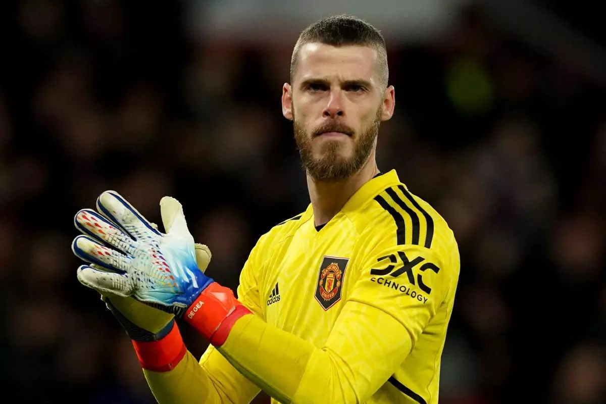 David De Gea of Manchester United Jan 2023