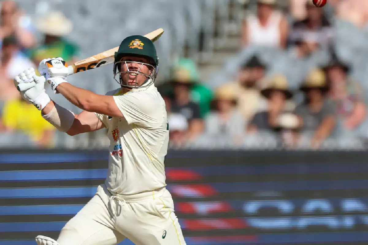 David Warner against South Africa Jan 2023