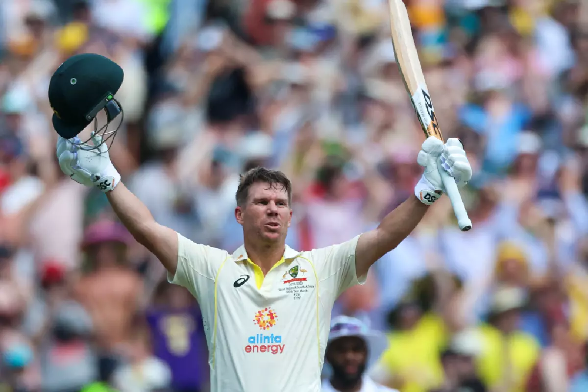 David Warner Test double-century