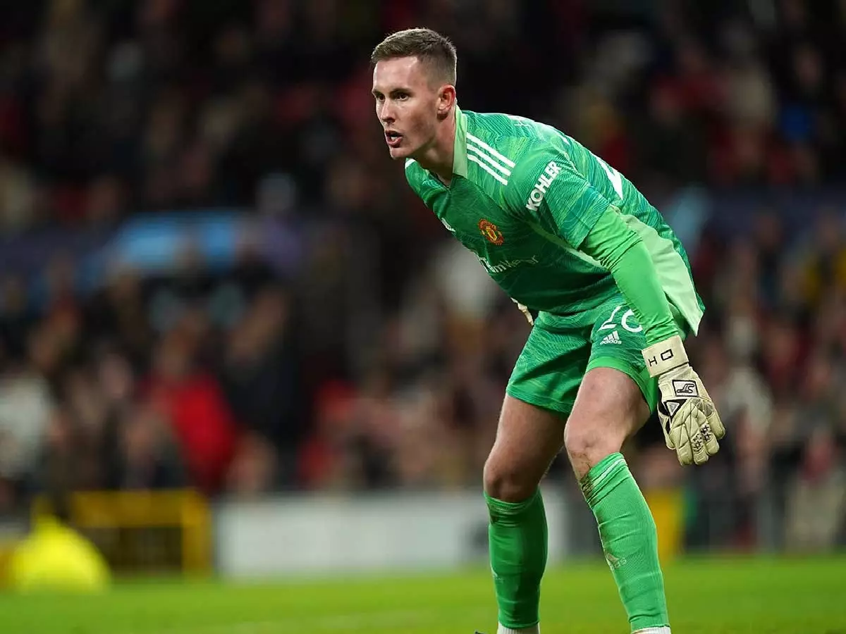 Dean Henderson in action for Man Utd