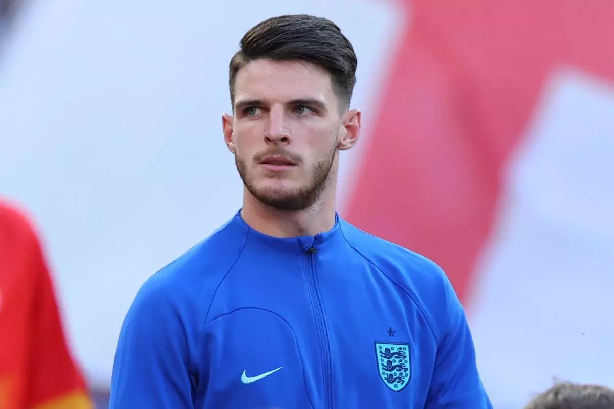Declan Rice of England 19 Jun 2023