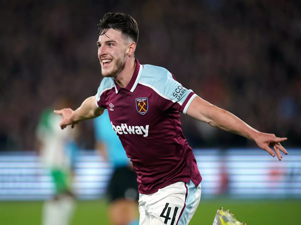 Declan Rice, West Ham United, Europa League