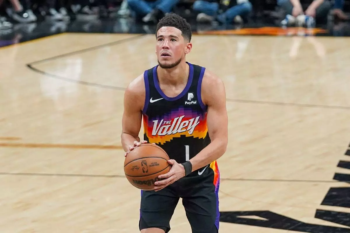 Devin Brooker of the Phoenix Suns