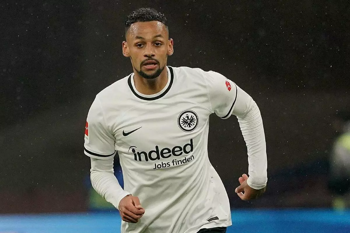 Djibril Sow of Frankfurt