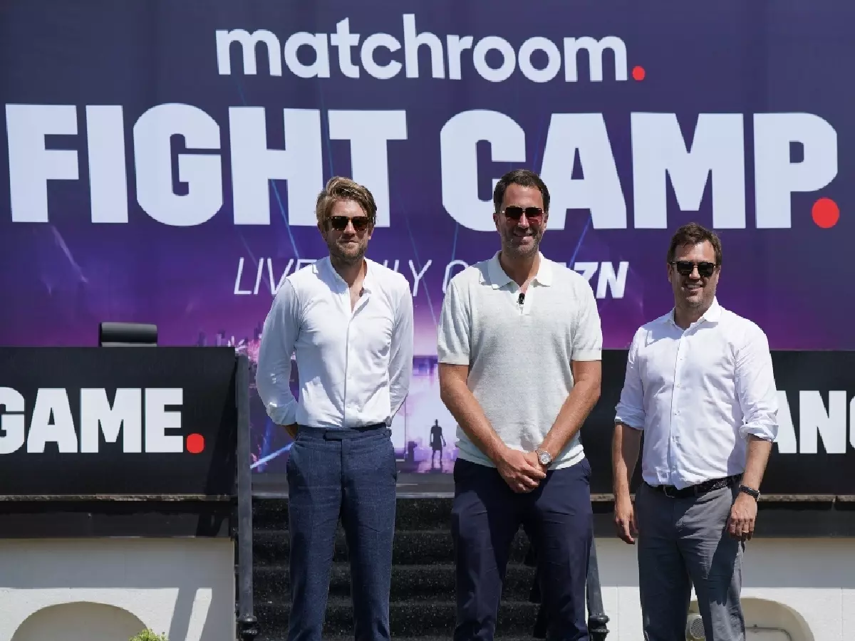 Eddie Hearn at Fight Camp Aug 21