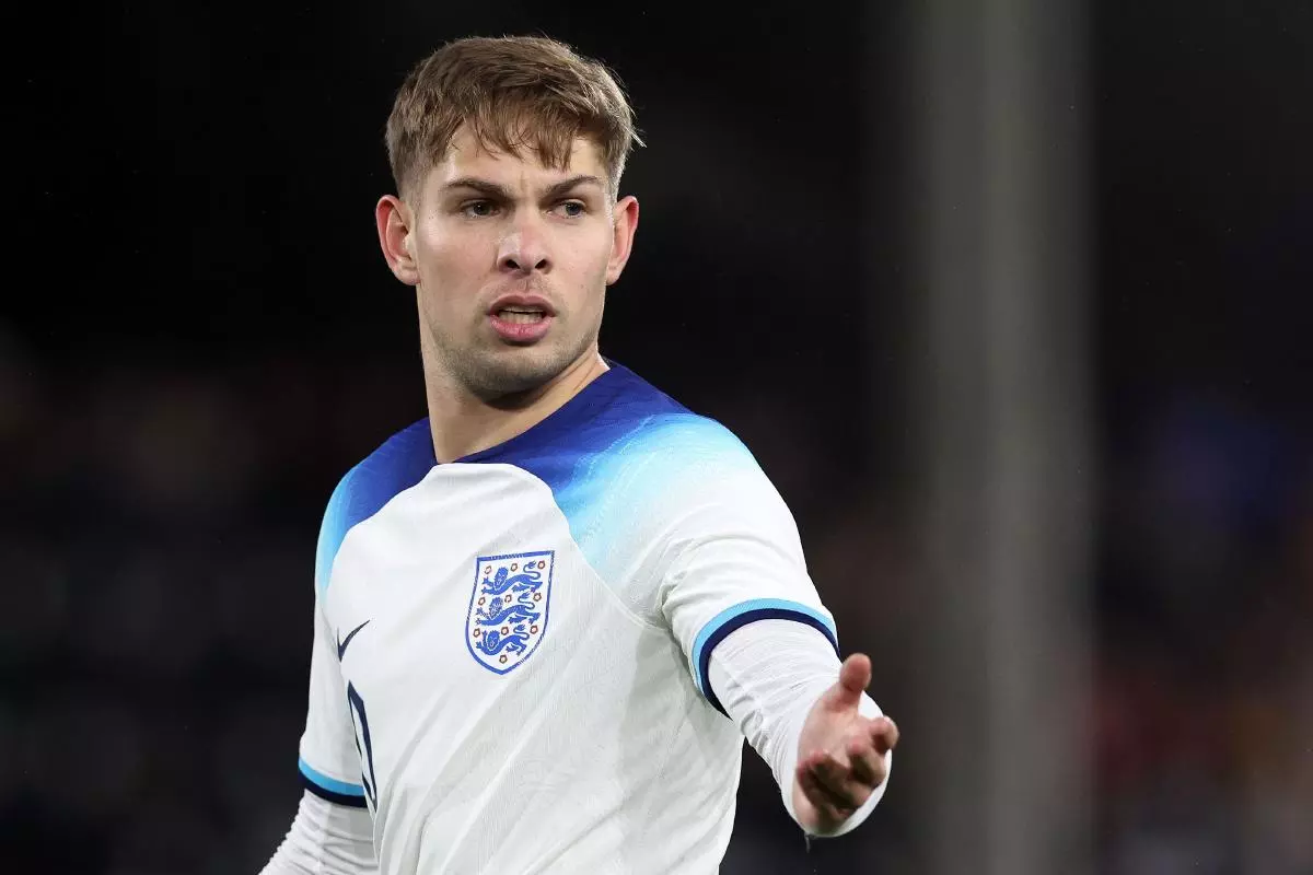 Emile Smith Rowe England U-21