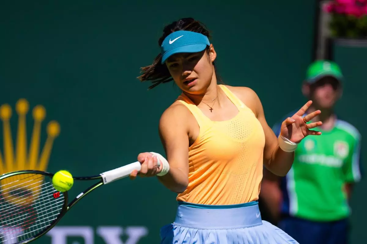 Emma Raducanu at Indian Wells 9 Mar 2023