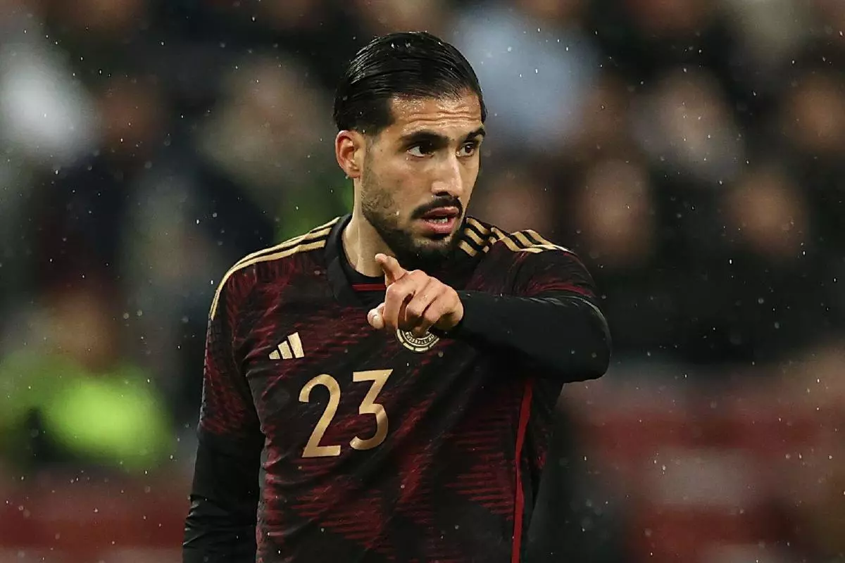 Emre Can of Germany 28 Mar 2023