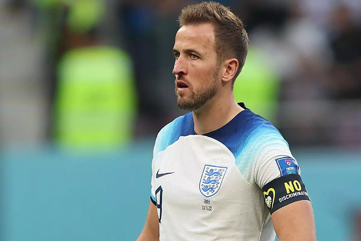 England captain Harry Kane Nov 2022