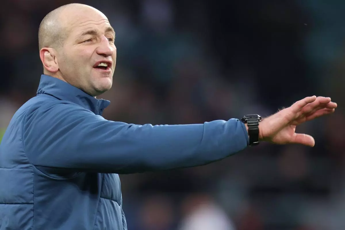 England head coach Steve Borthwick