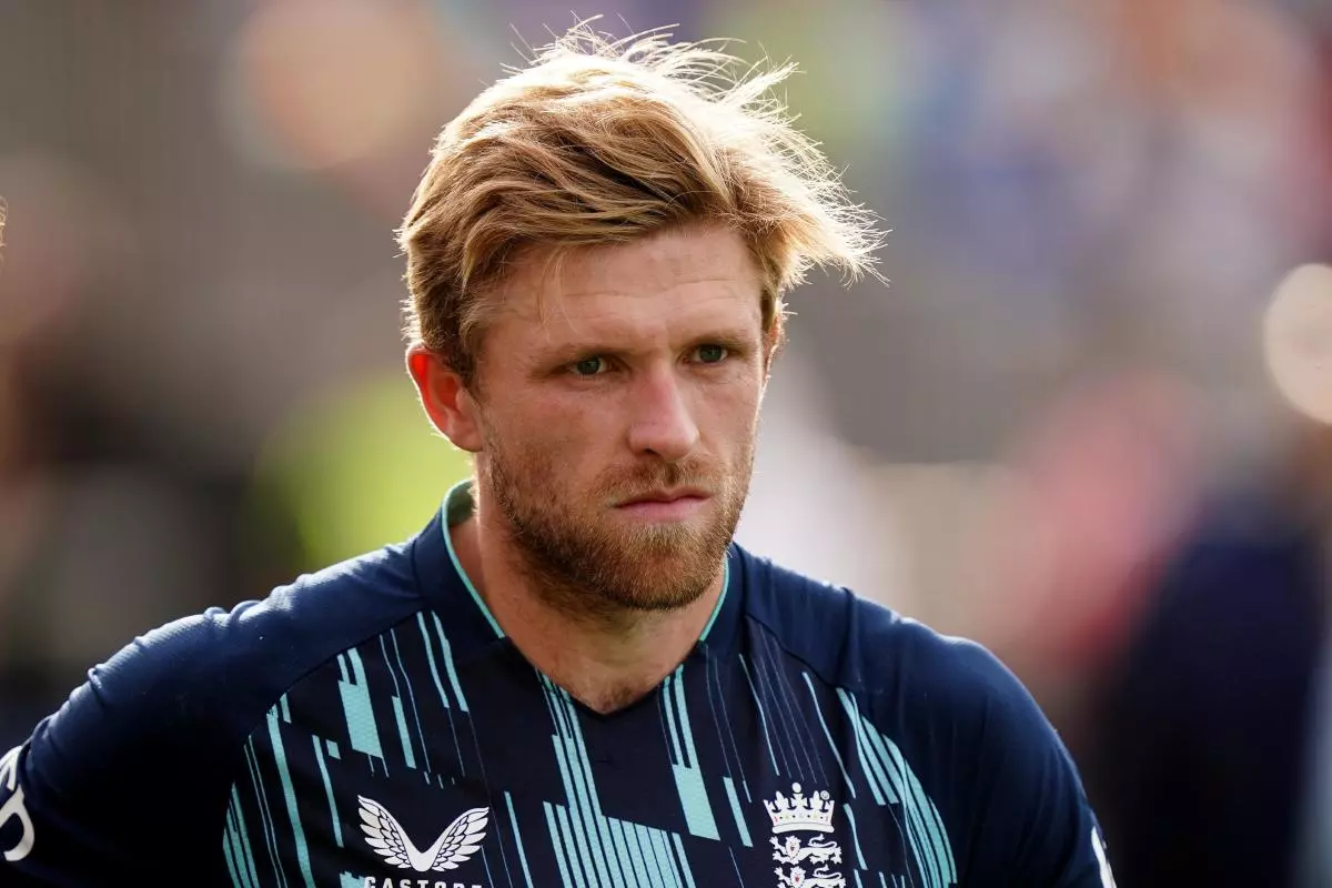 England's David Willey