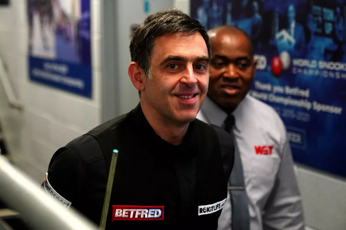 England's Ronnie O'Sullivan