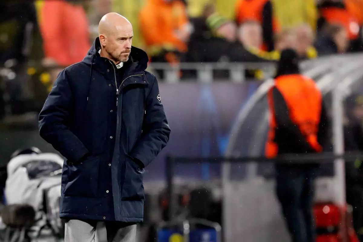 Erik Ten Hag appears top of Manchester United's managerial list