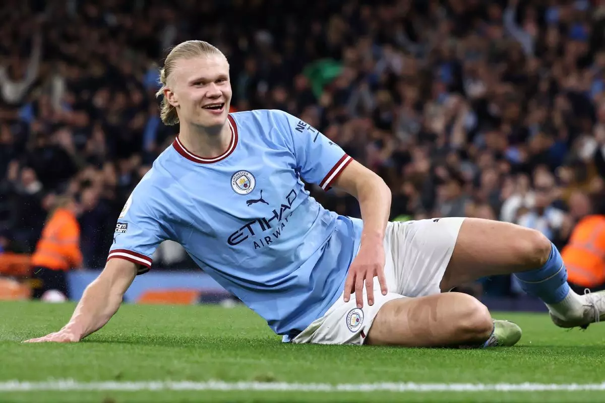 Erling Haaland of Manchester City