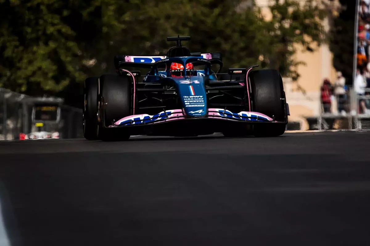 Esteban Ocon at the Azerbaijan Grand Prix - April 2023