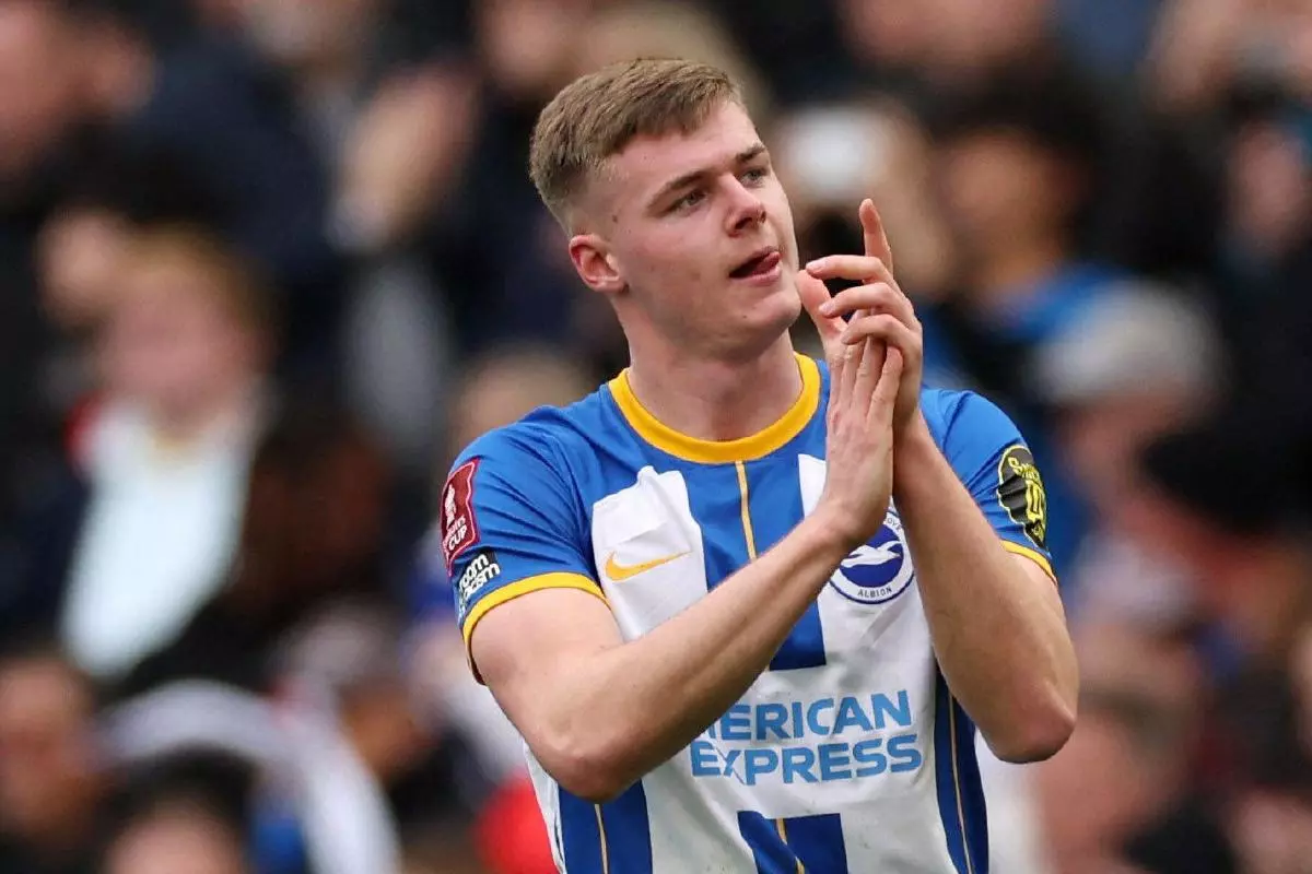 Brighton's Evan Ferguson