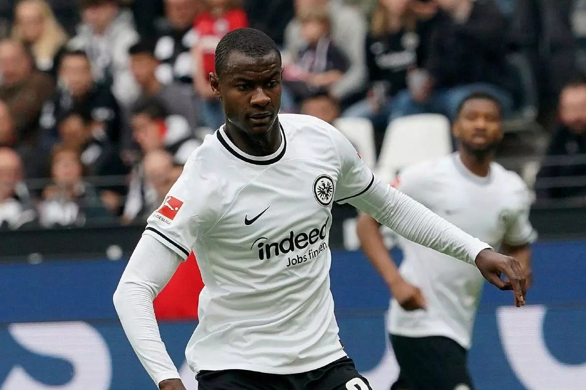 Evan Ndicka of Eintracht Frankfurt 13 May 2023