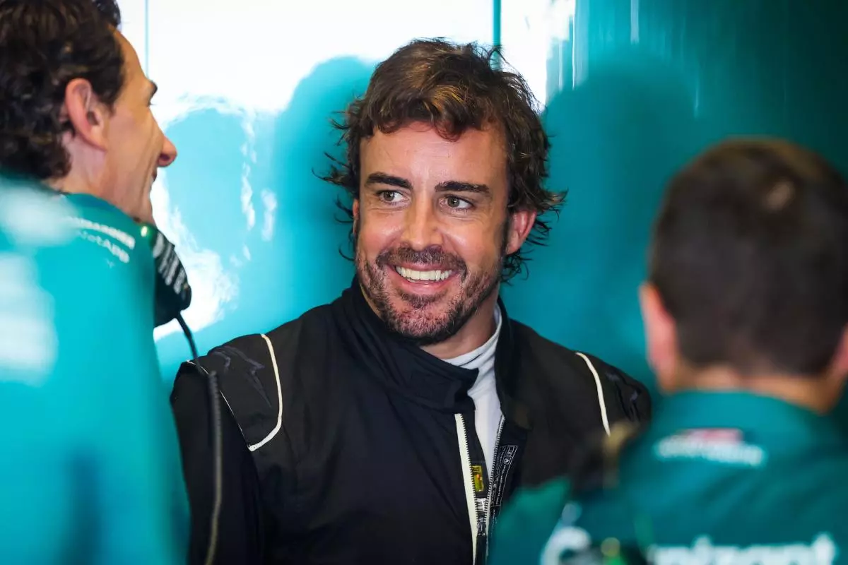 Fernando Alonso of Aston Martin F1
