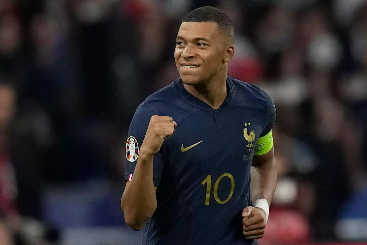 France's Kylian Mbappe