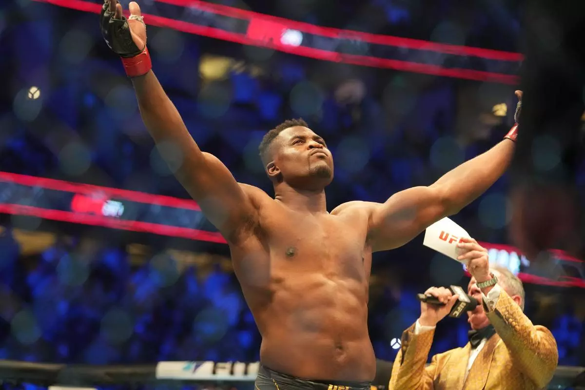 Francis Ngannou ahead of Ciryl Gane heavyweight fight at UFC 270