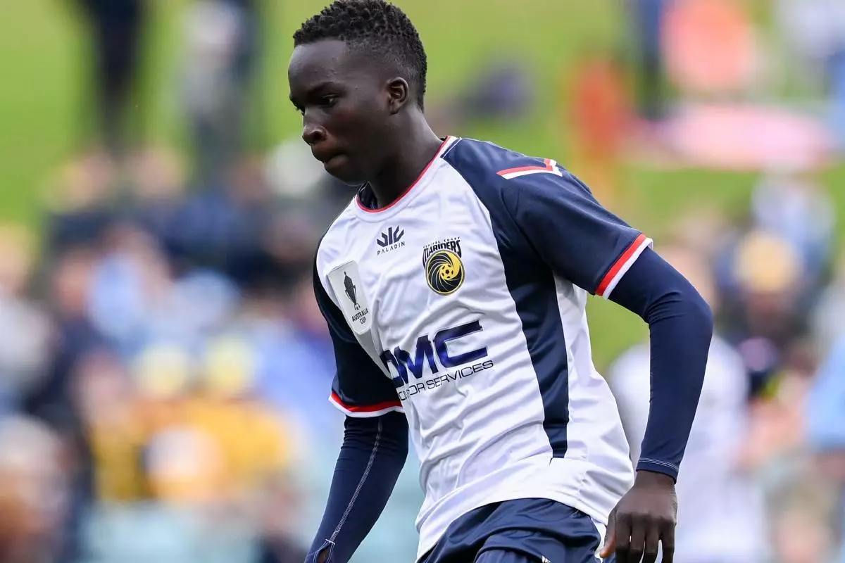 Garang Kuol of the Mariners