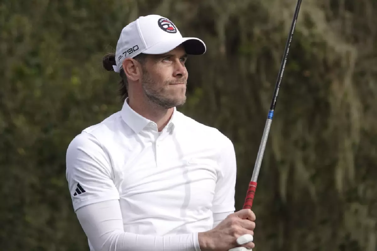 Gareth Bale at the Pebble Beach Pro-Am - Jan 2023
