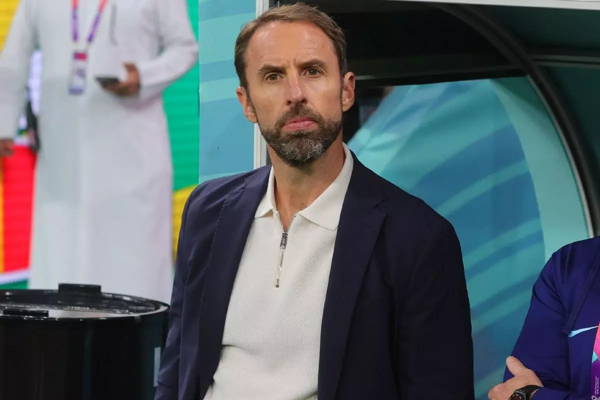 Gareth Southgate head coach of England