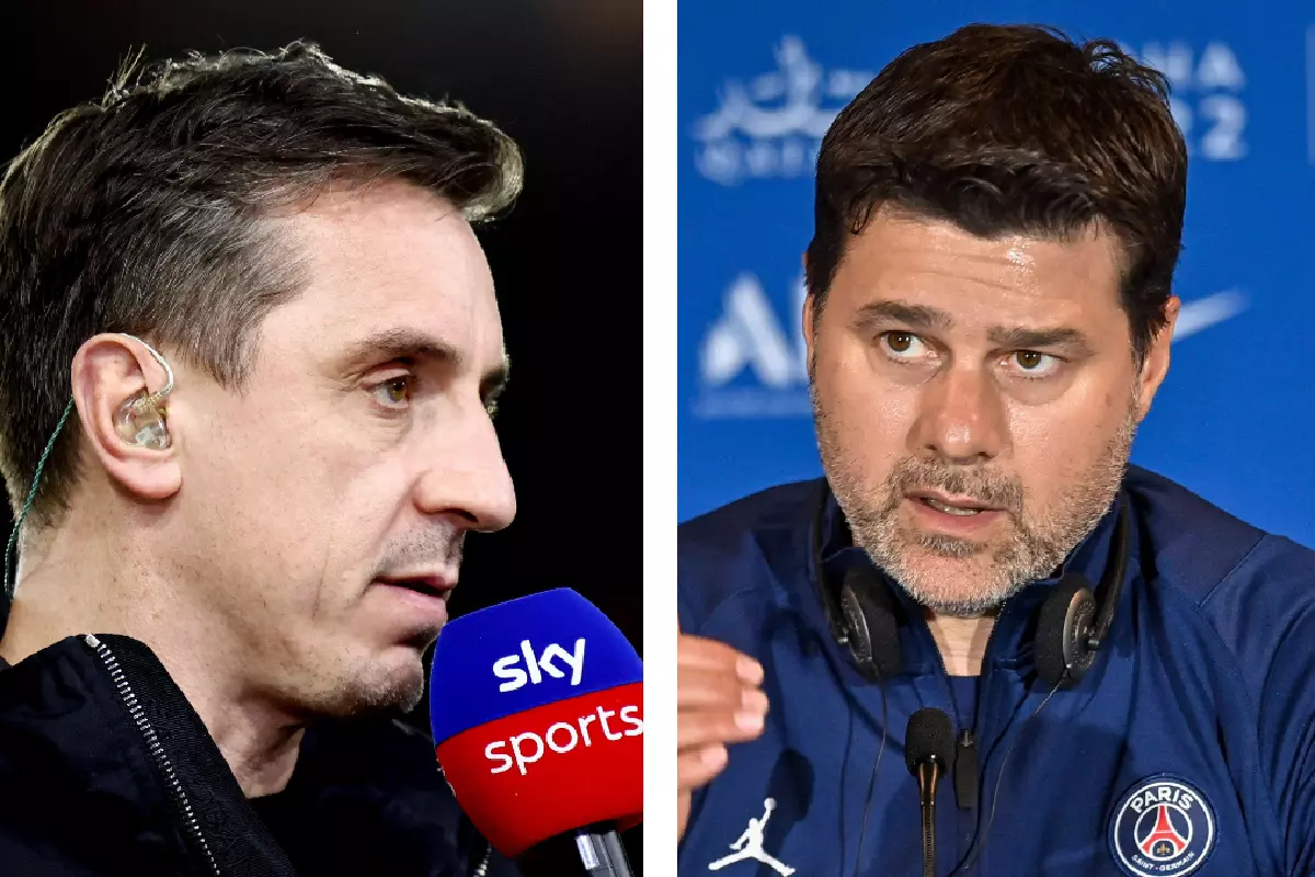 Gary Neville and Mauricio Pochettino