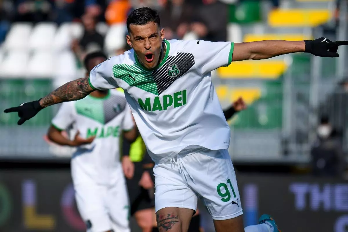 Gianluca Scamacca Serie A goal