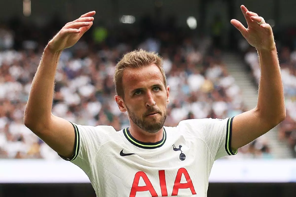 Spurs striker Harry Kane