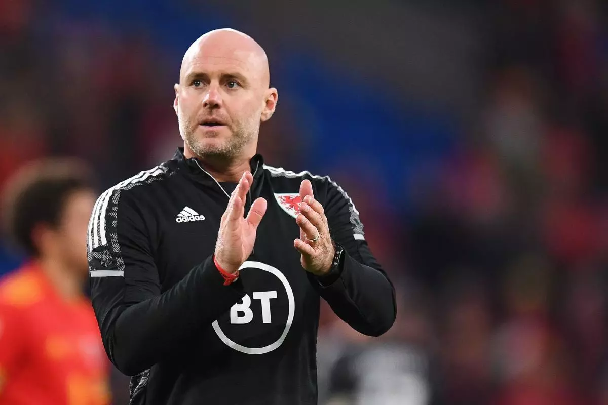 Wales head coach Robert Page